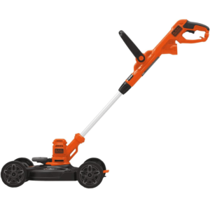 BLACK+DECKER Electric Lawn Mower, String Trimmer, Edger, 3-in-1, Corded (BESTA512CM)