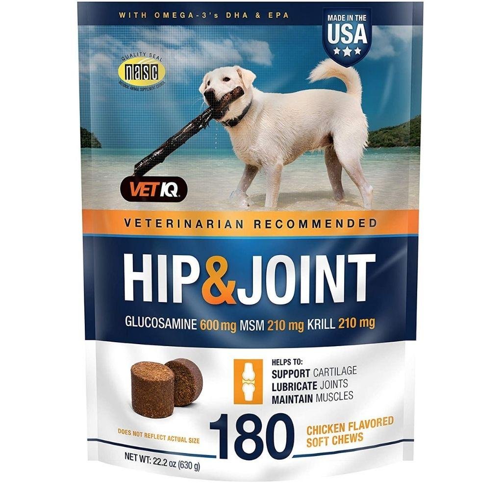 PetNC Natural Care Hip and Joint Soft Chews for Dogs, 90 Count